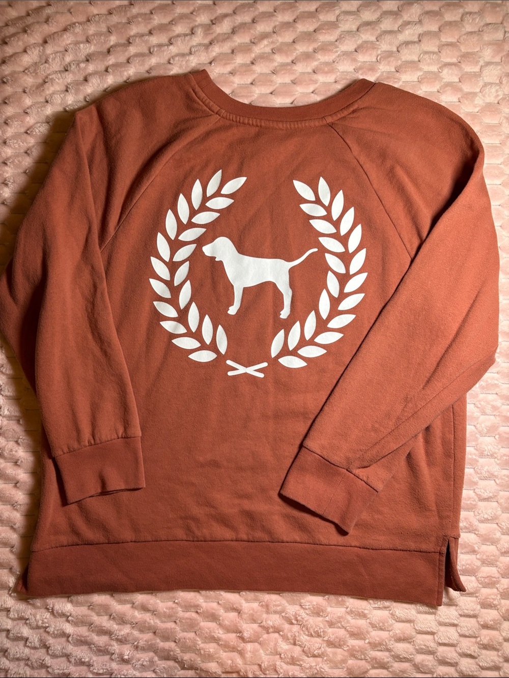 Pink Victoria Secret Long Sleeve Sweatshirt